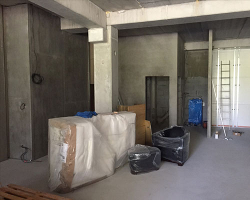 Fiber Cement Board for Interior Wall-- Slovakia Project