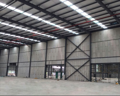 EPS Sandwich panel for wall-- Manufacturing base project